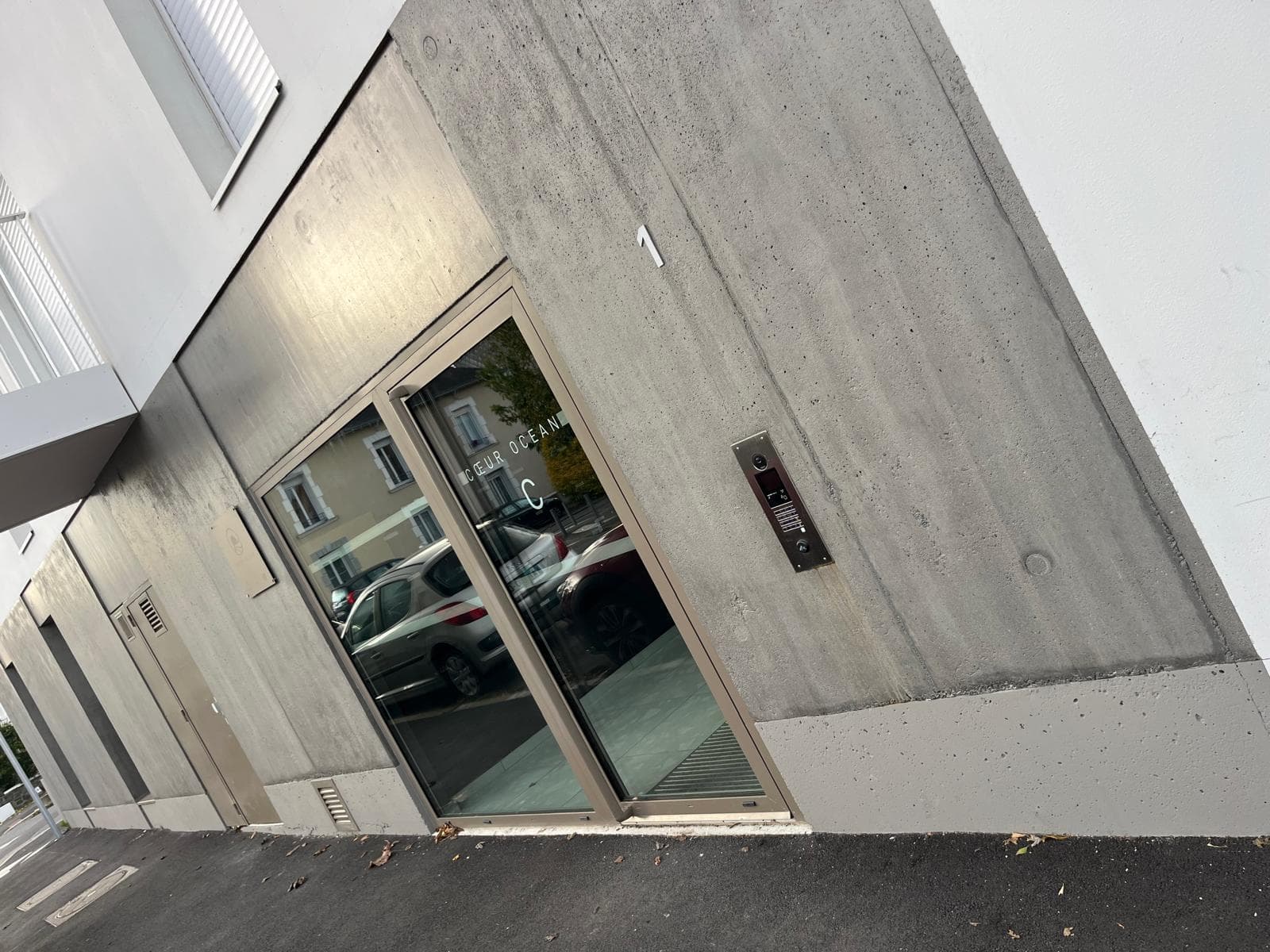 Lasure béton — support neuf