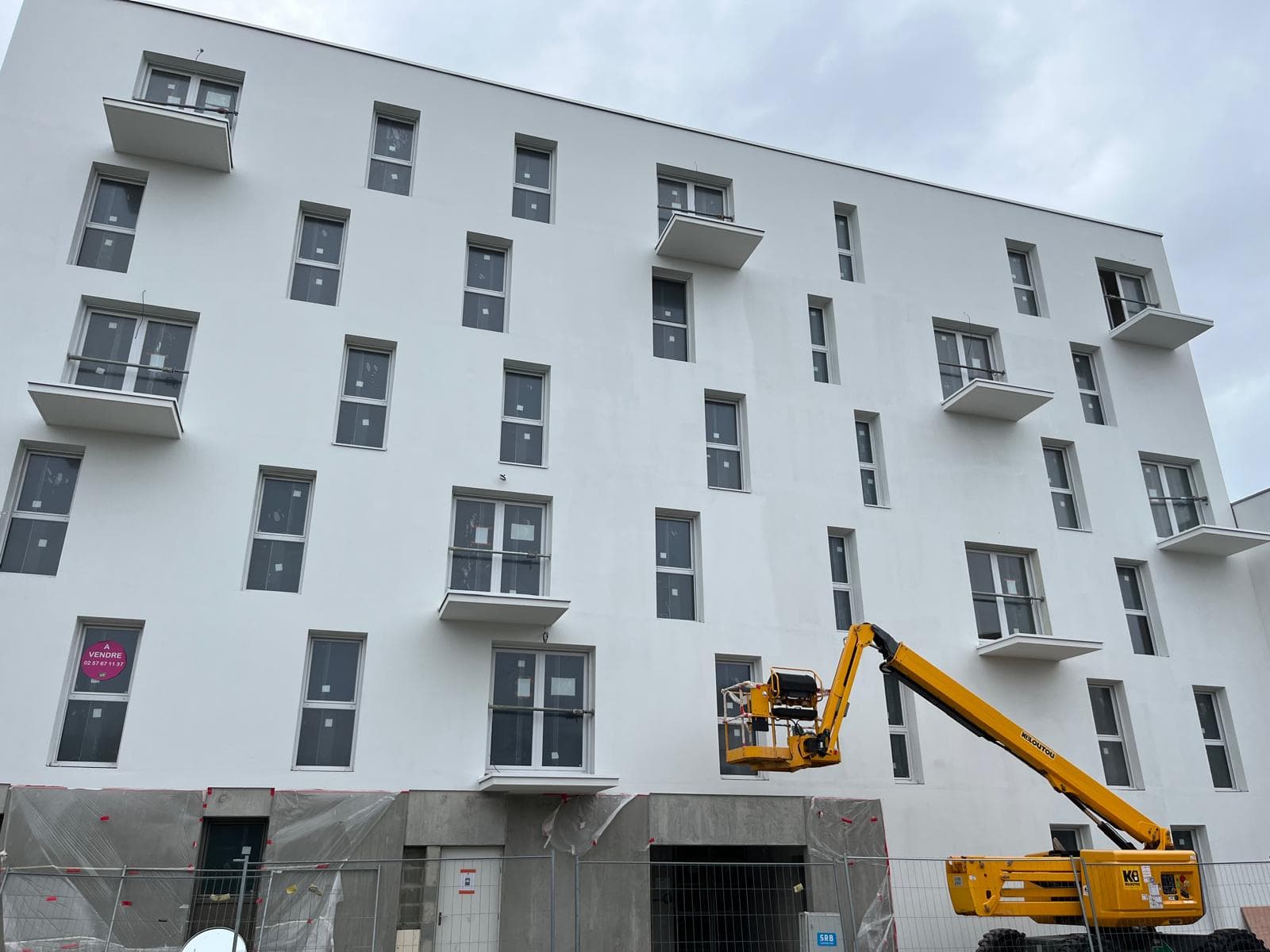 Avant — Remise en état façade